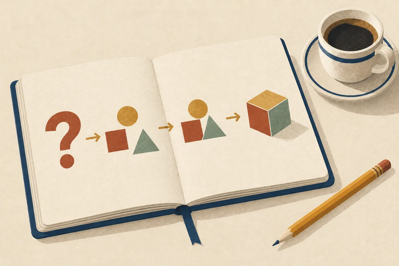 Good case studies show the thinking.