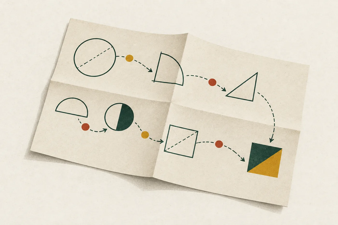 Strategy first, then the design.