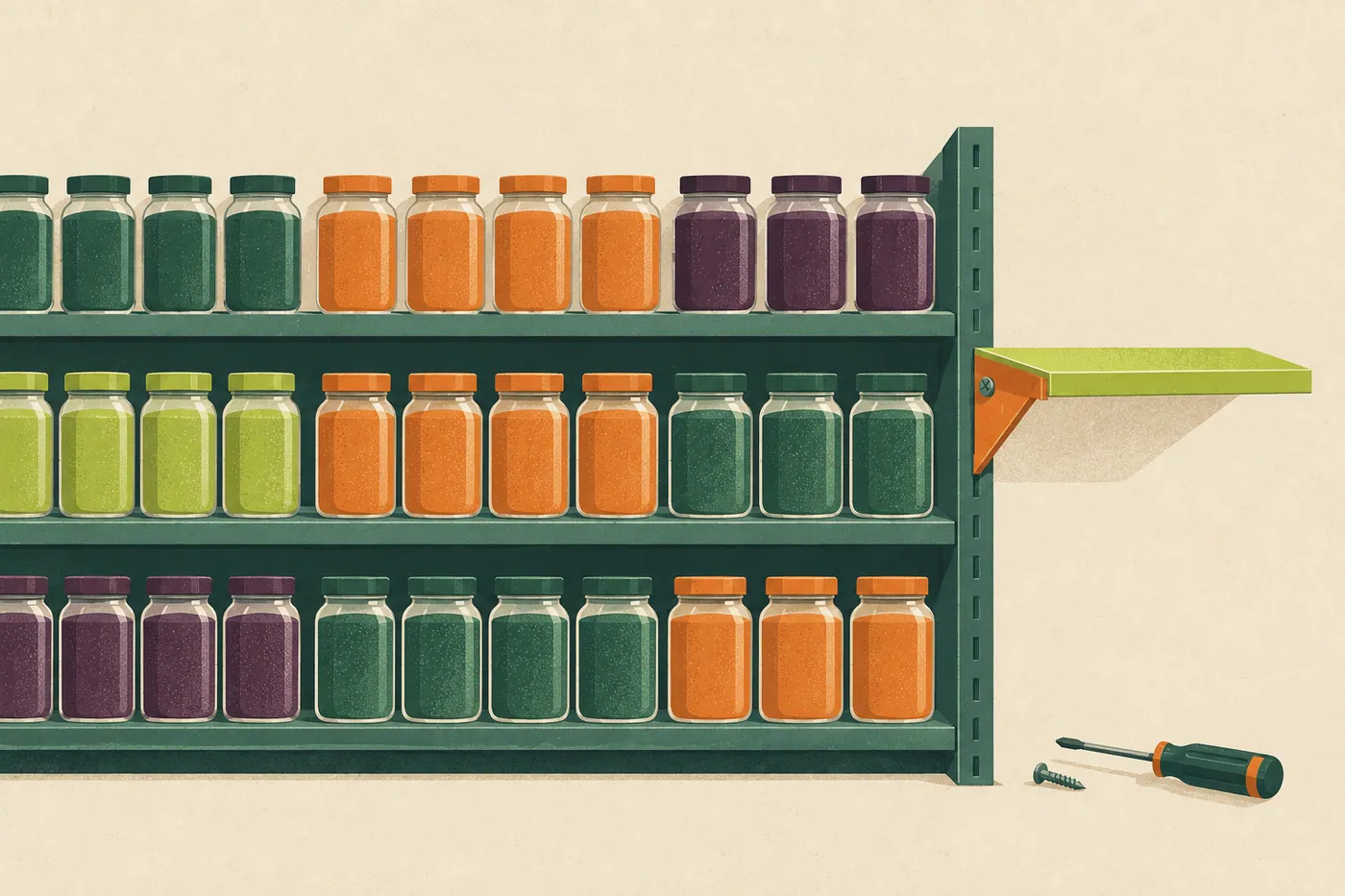 Decide which shelf you belong on, or build your own.