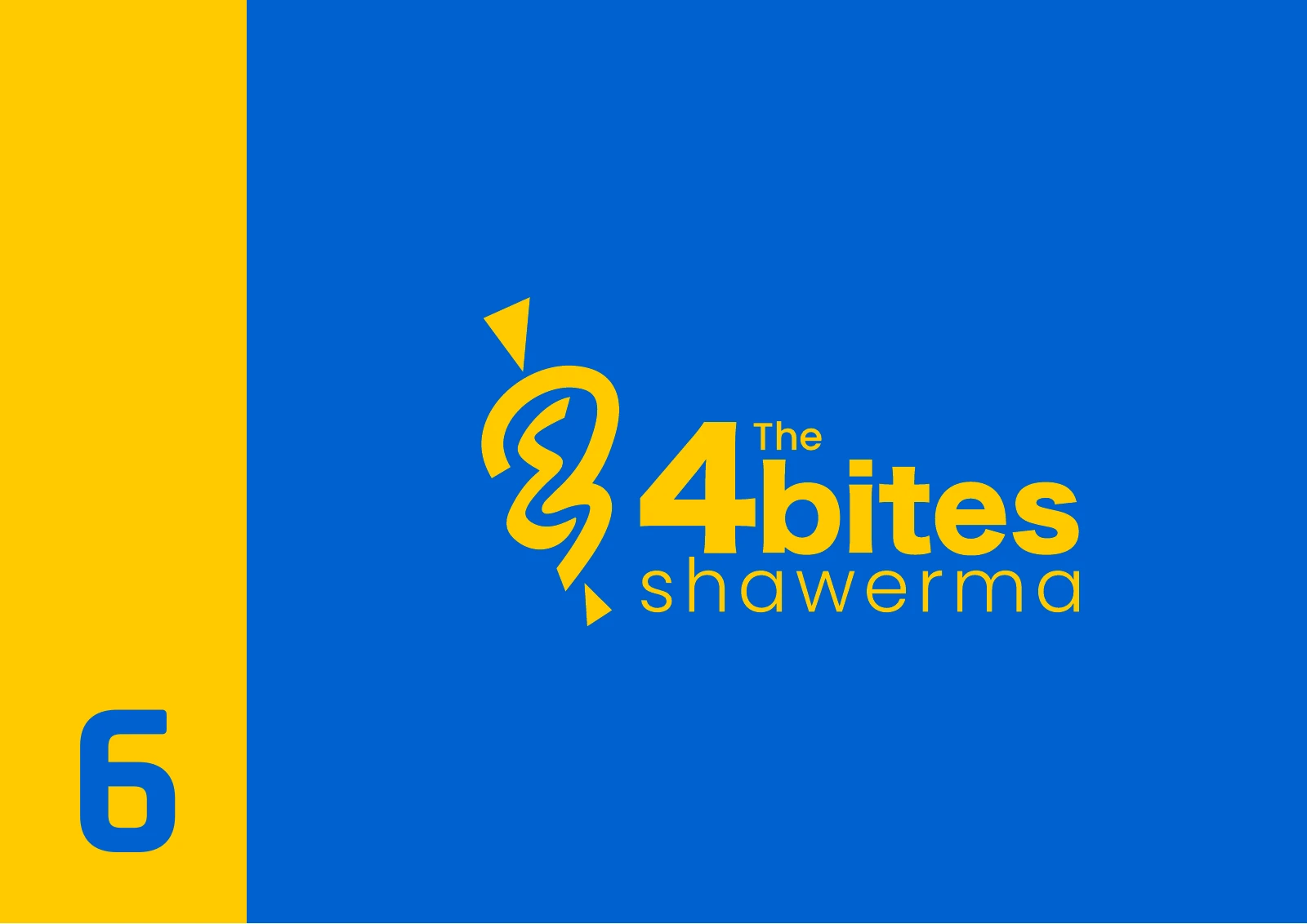 4 Bites Shawerma: Primary 4 Bites Shawerma identity
