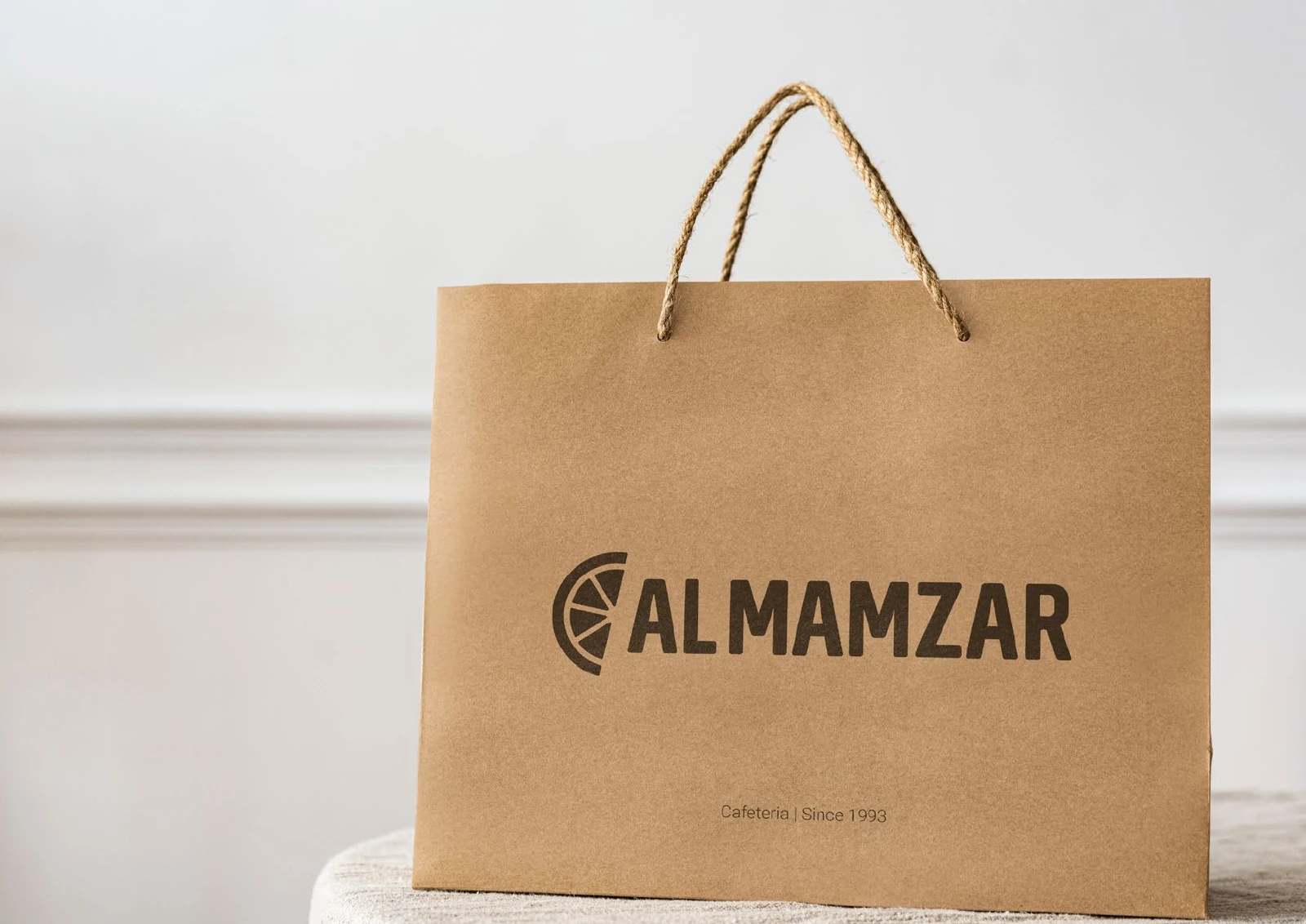 Al Mamzar: Kraft paper bag