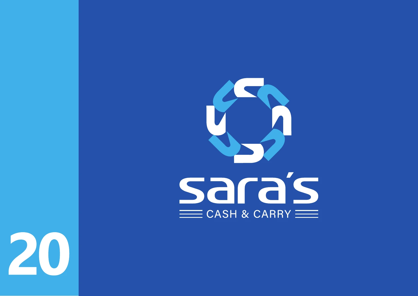 Sara’s Cash & Carry: Primary Sara’s Cash & Carry identity