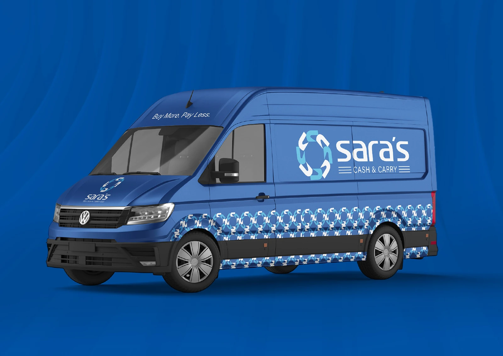 Sara’s Cash & Carry: Delivery van branding