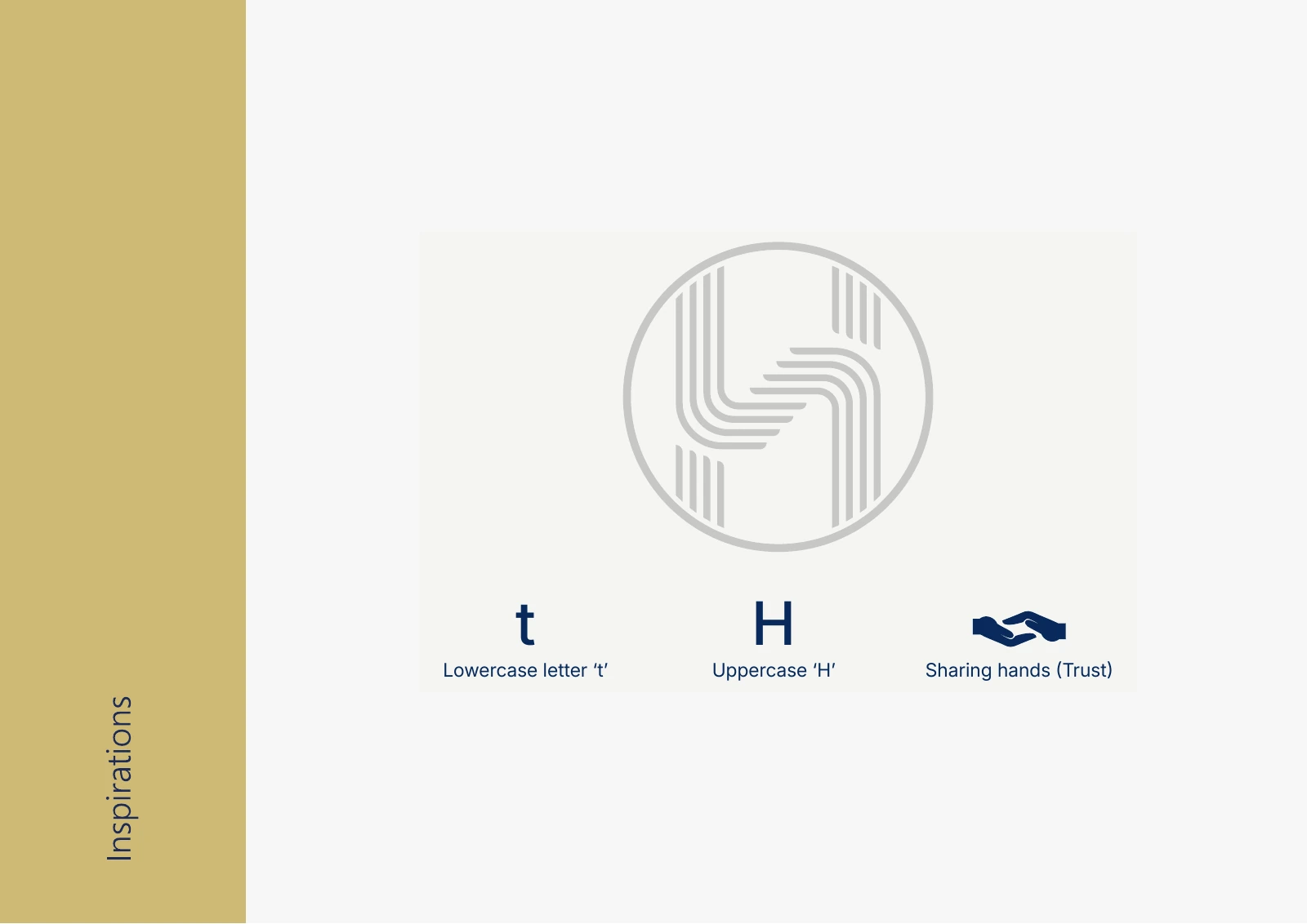 Trus Holding: Initials and symbol construction