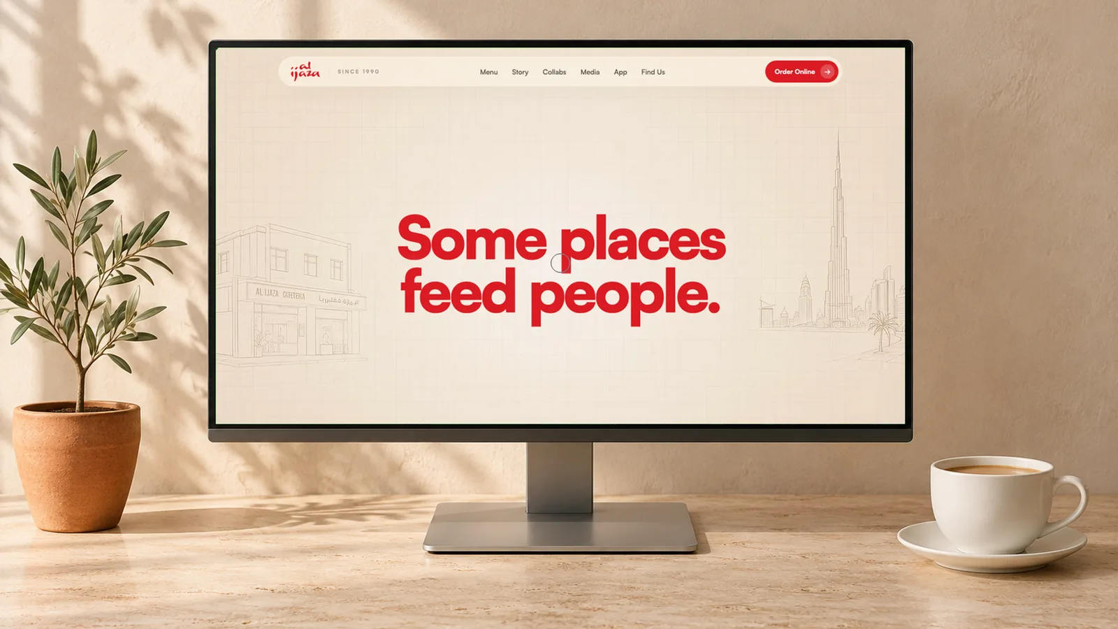 Al Ijaza: website presentation, presentation cover