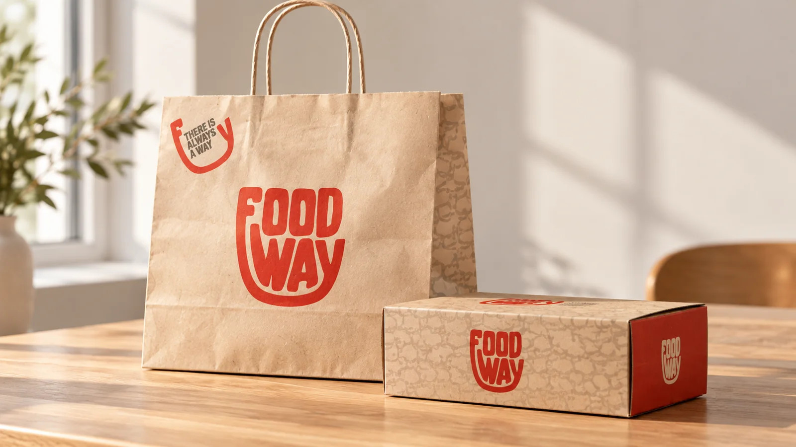 Food Way: Food Way bag and box application