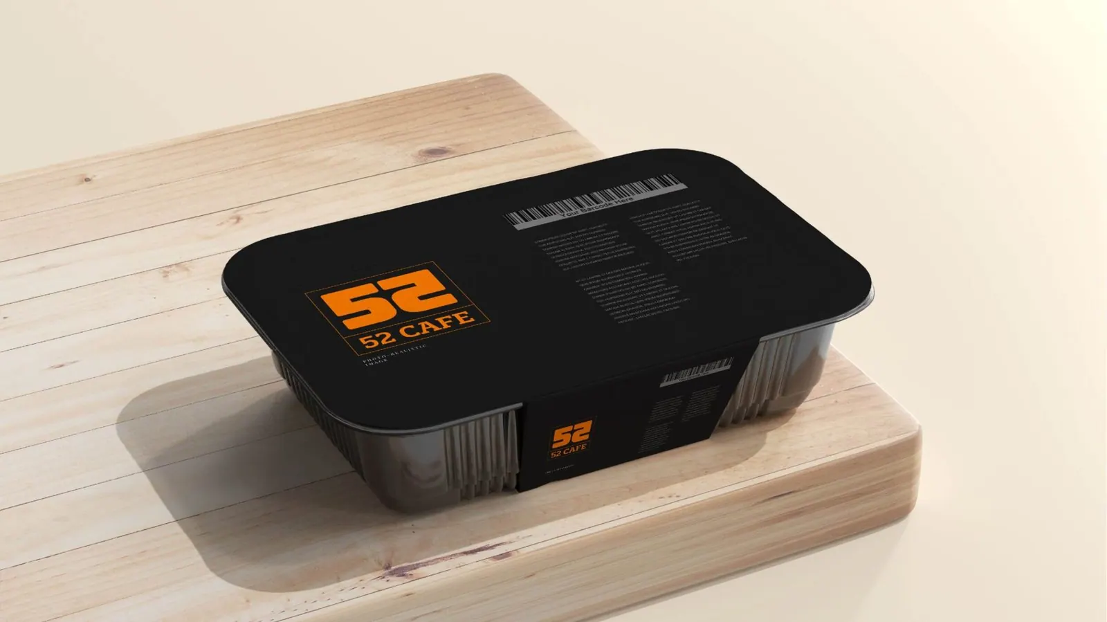 52 Cafe, brand identity presentation 7