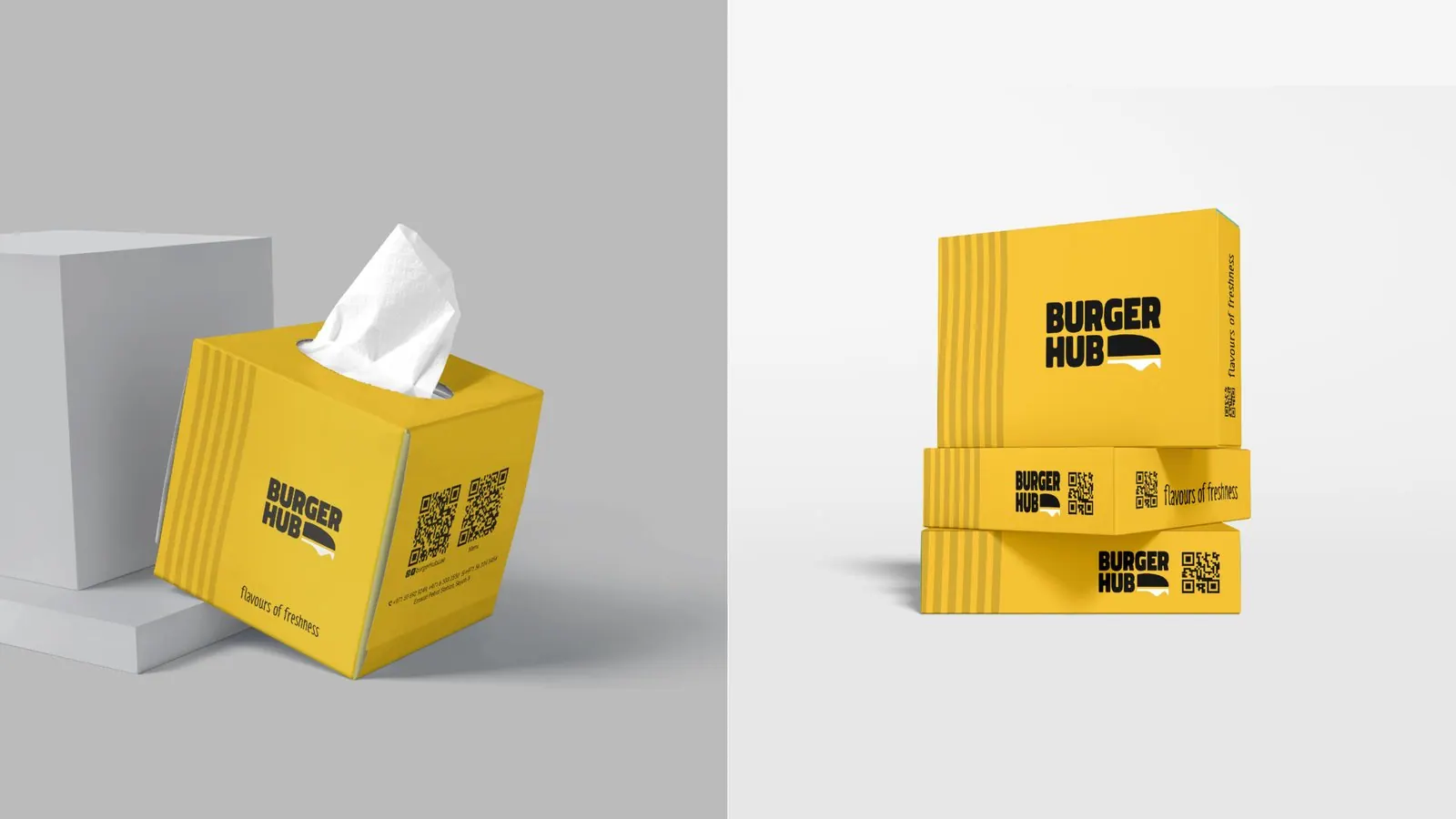 Burger Hub by Abcon Branding