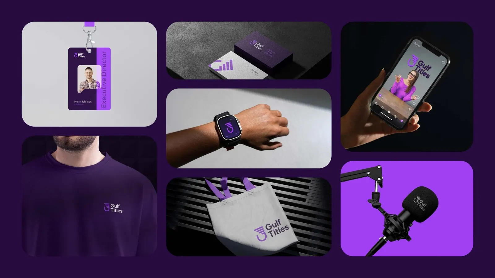 Gulf Titles, brand identity presentation 2