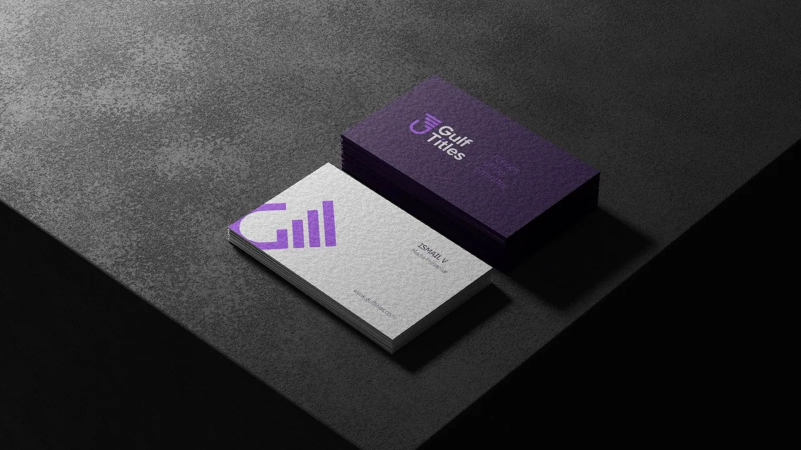 Gulf Titles, brand identity presentation 9