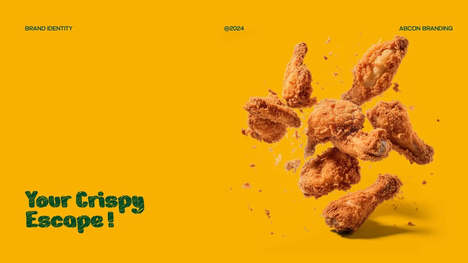 Kukit: “Your Crispy Escape!”, campaign creative for a fried chicken brand.