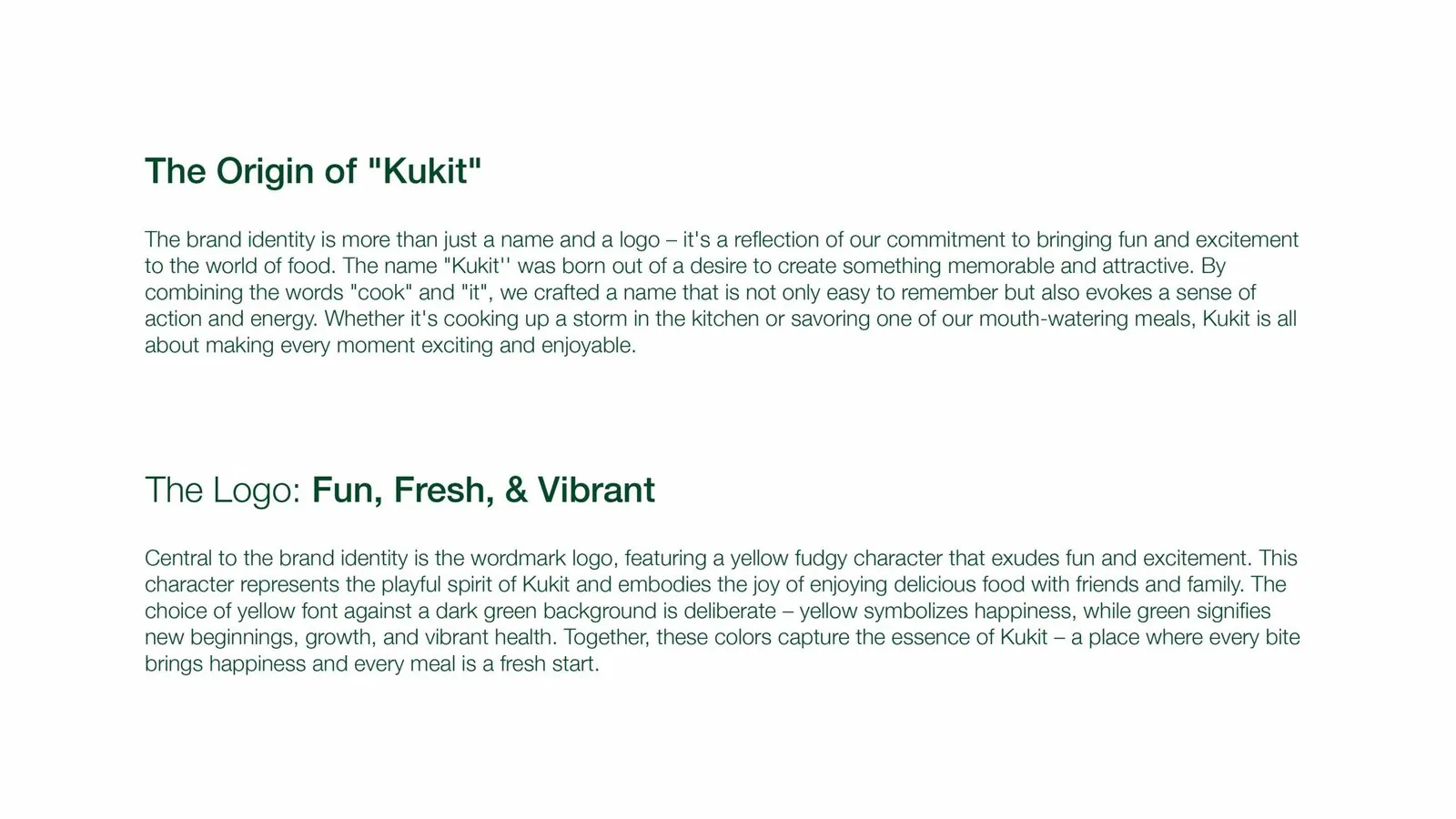 Kukit, brand identity presentation 5