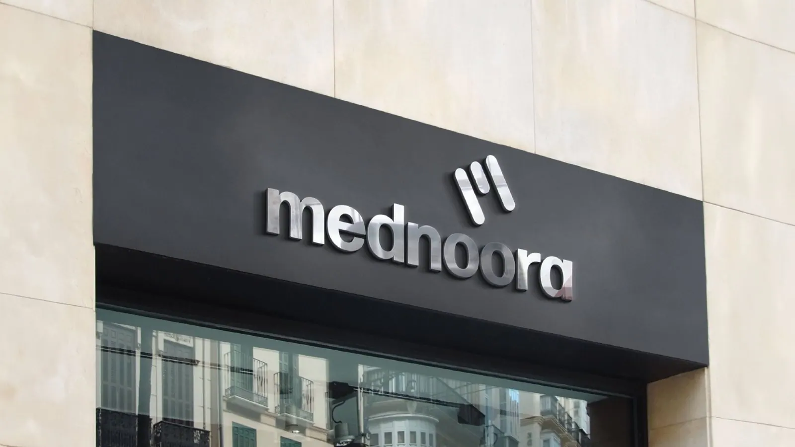 Mednoora, from the shopfront to stationery and vehicle livery.