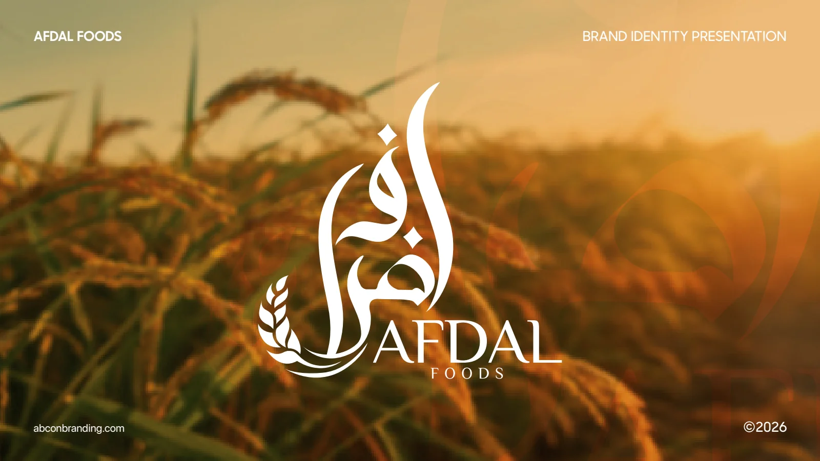Afdal Foods: Identity opening