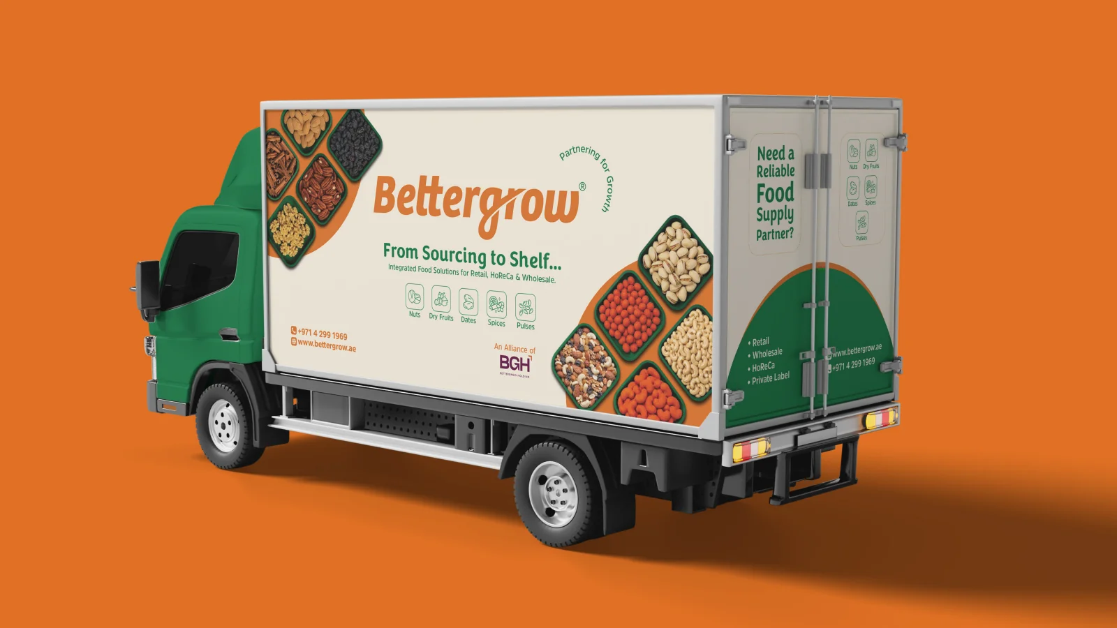 Bettergrow: Rear three-quarter application