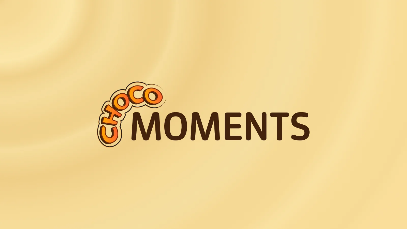Choco Moments: Primary wordmark