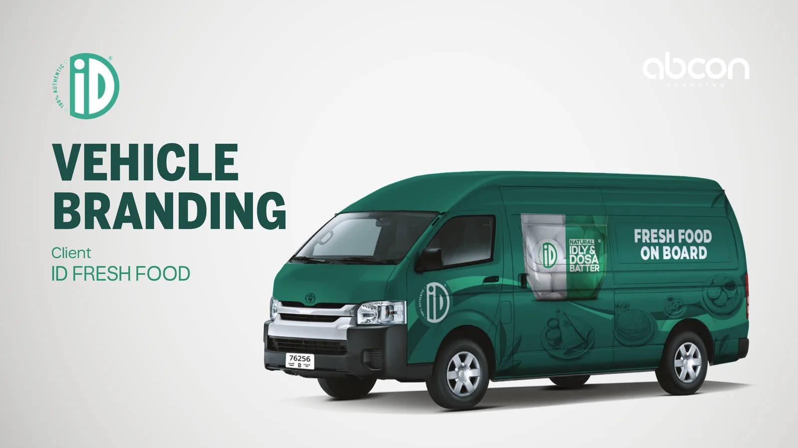 iD Fresh Food: Vehicle branding opening