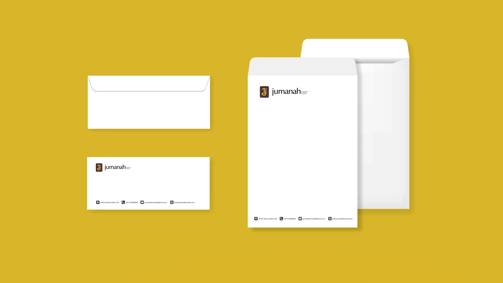 Jumanah Foods: Envelope applications