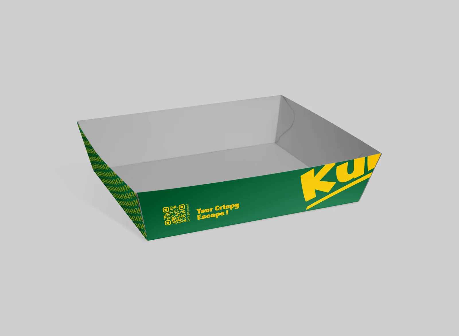 Kukit Packaging: Open food tray