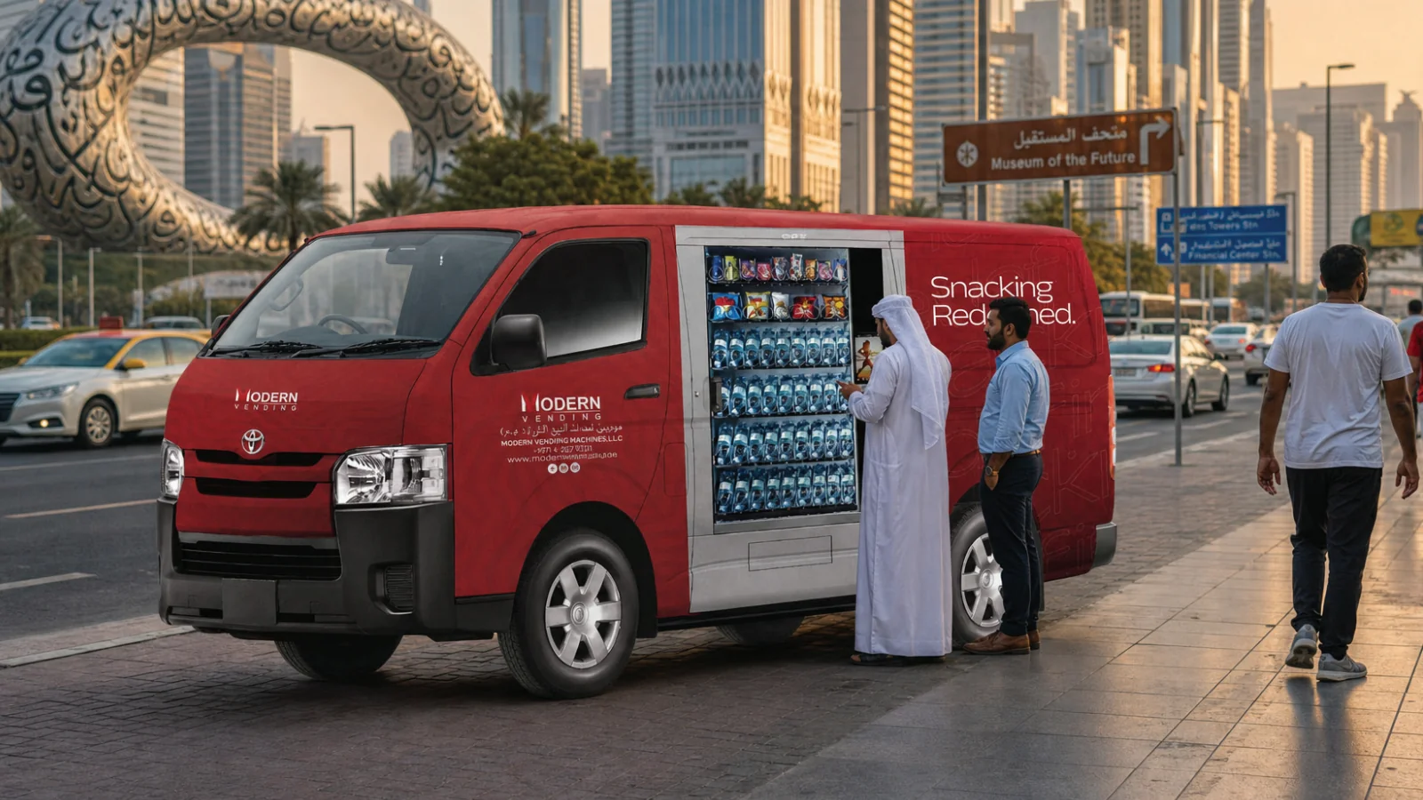 Modern Vending: Street application