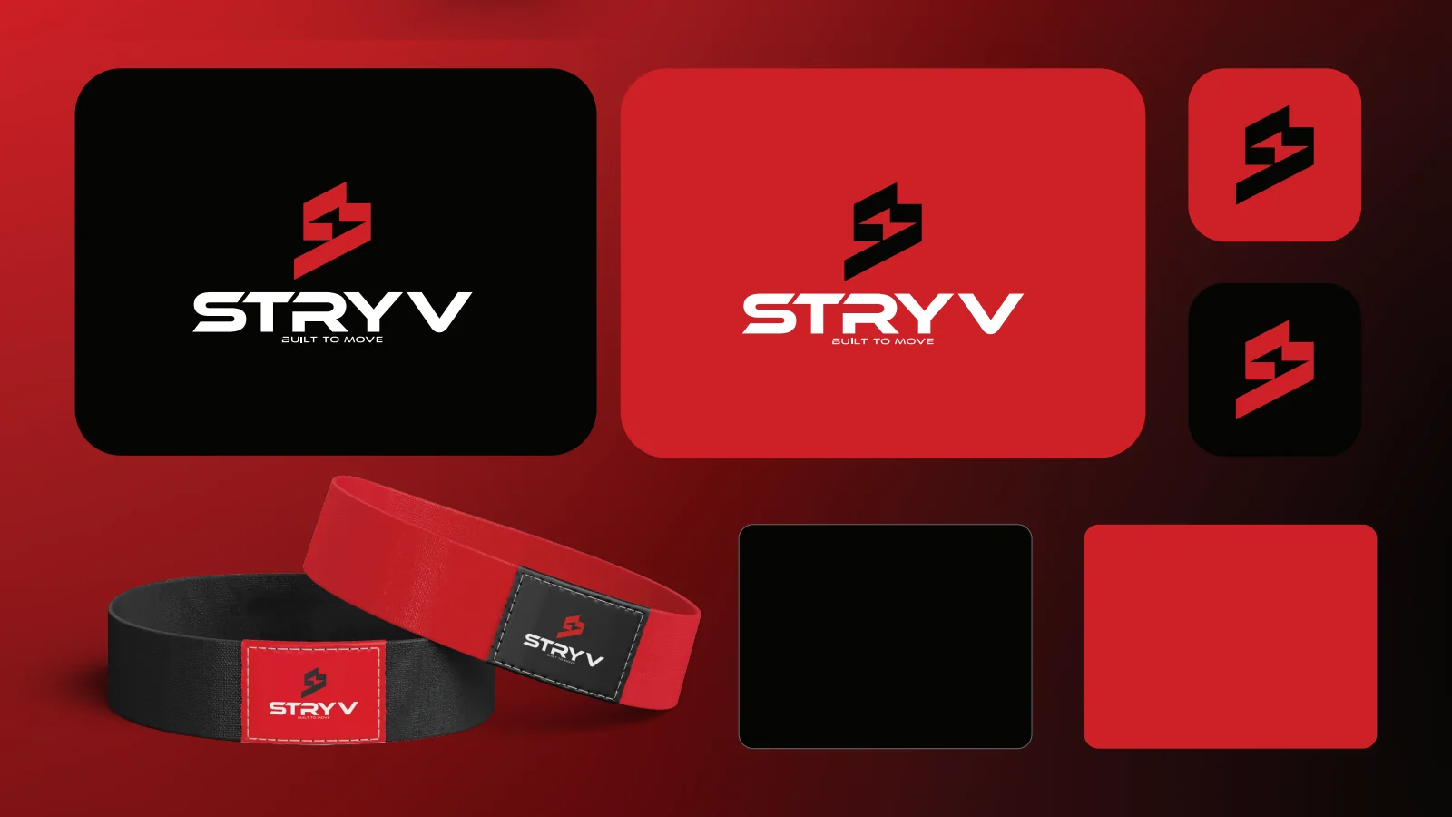 Stryv: Colour and apparel variants