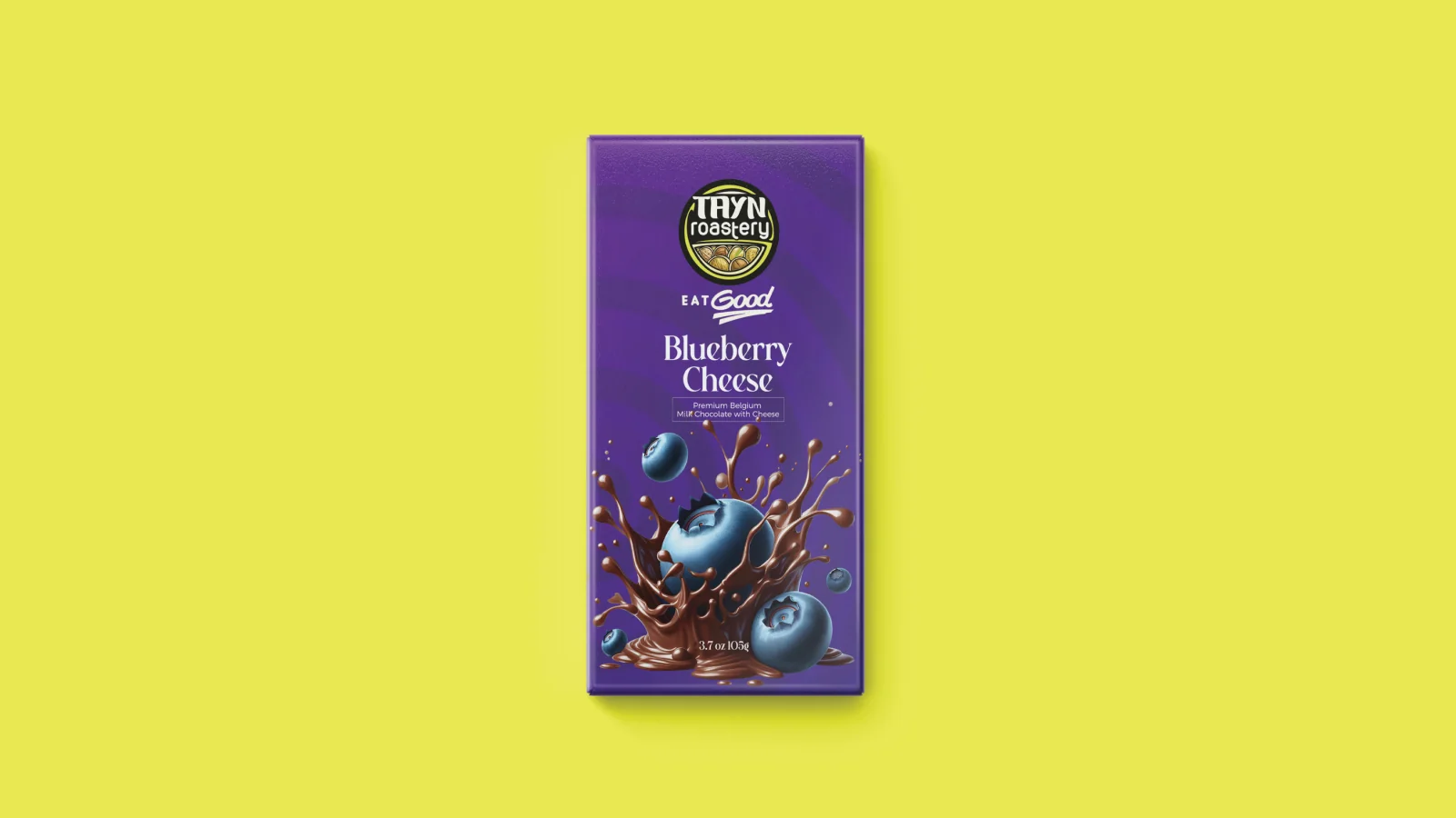 Tayn Roastery: Blueberry Cheese wrapper