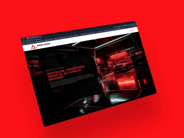 Akmal Group website by Abcon