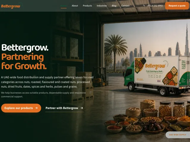 Bettergrow website by Abcon Branding