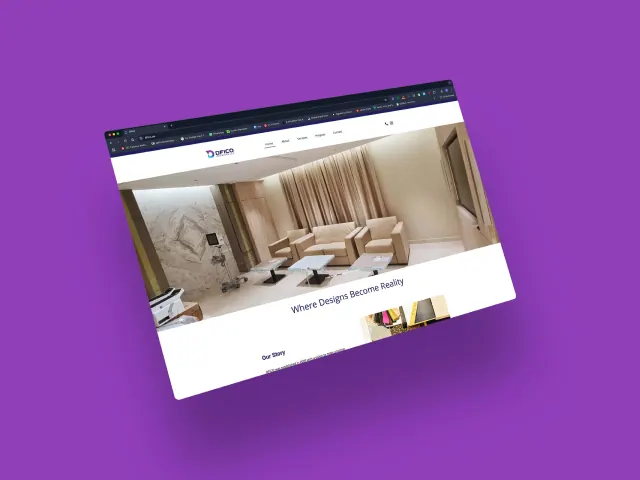 Dfico website by Abcon