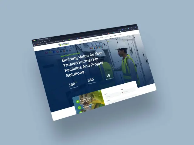 Euro Gulf website by Abcon