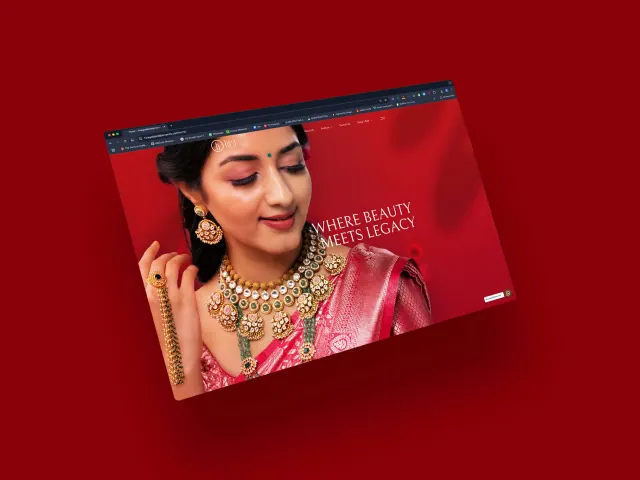 Hira Gold & Diamonds website by Abcon