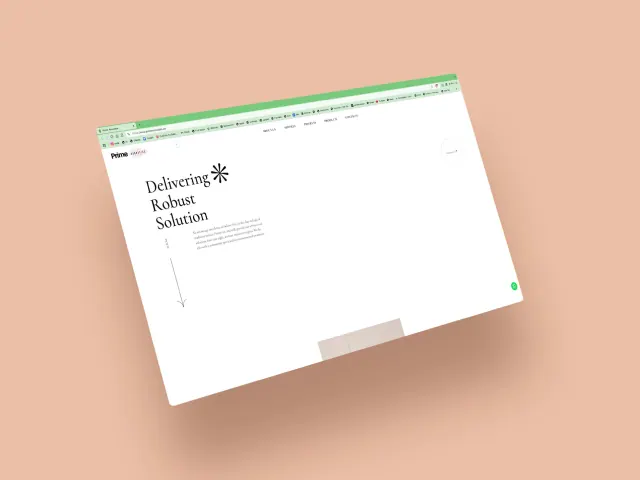 Prime Acoustics website by Abcon